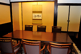 Picture：Raifu-tei (private room) for 6 persons